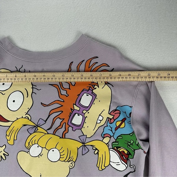 Rugrats Woman’s Size L Nickelodeon Sweatshirt TV Cartoon Sweater Pullover Retro - Picture 6 of 10
